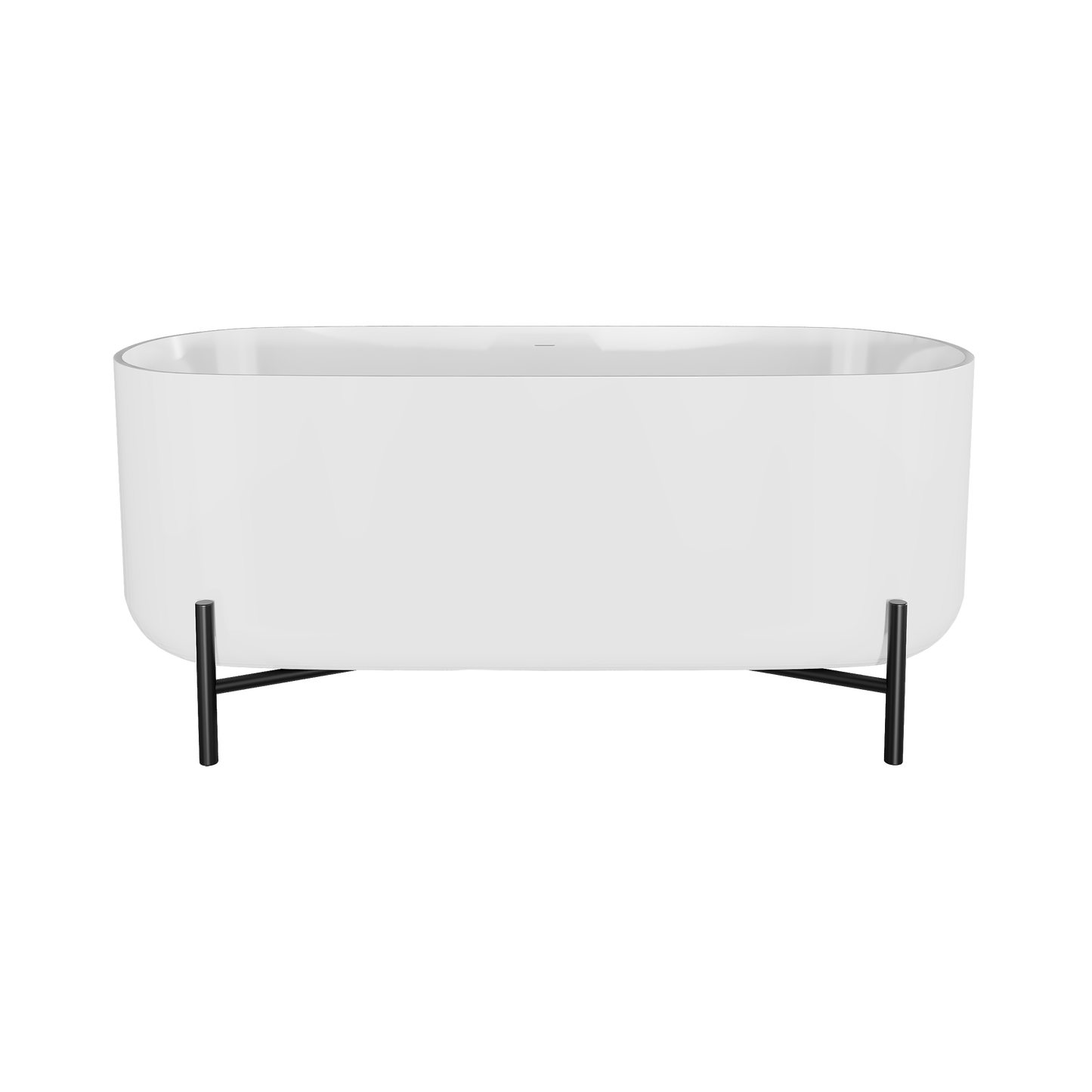 Nuie Elevated Freestanding Bath & Stand