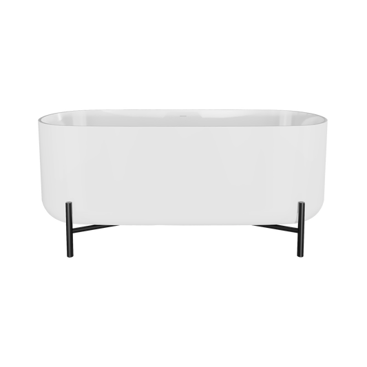 Nuie Elevated Freestanding Bath & Stand