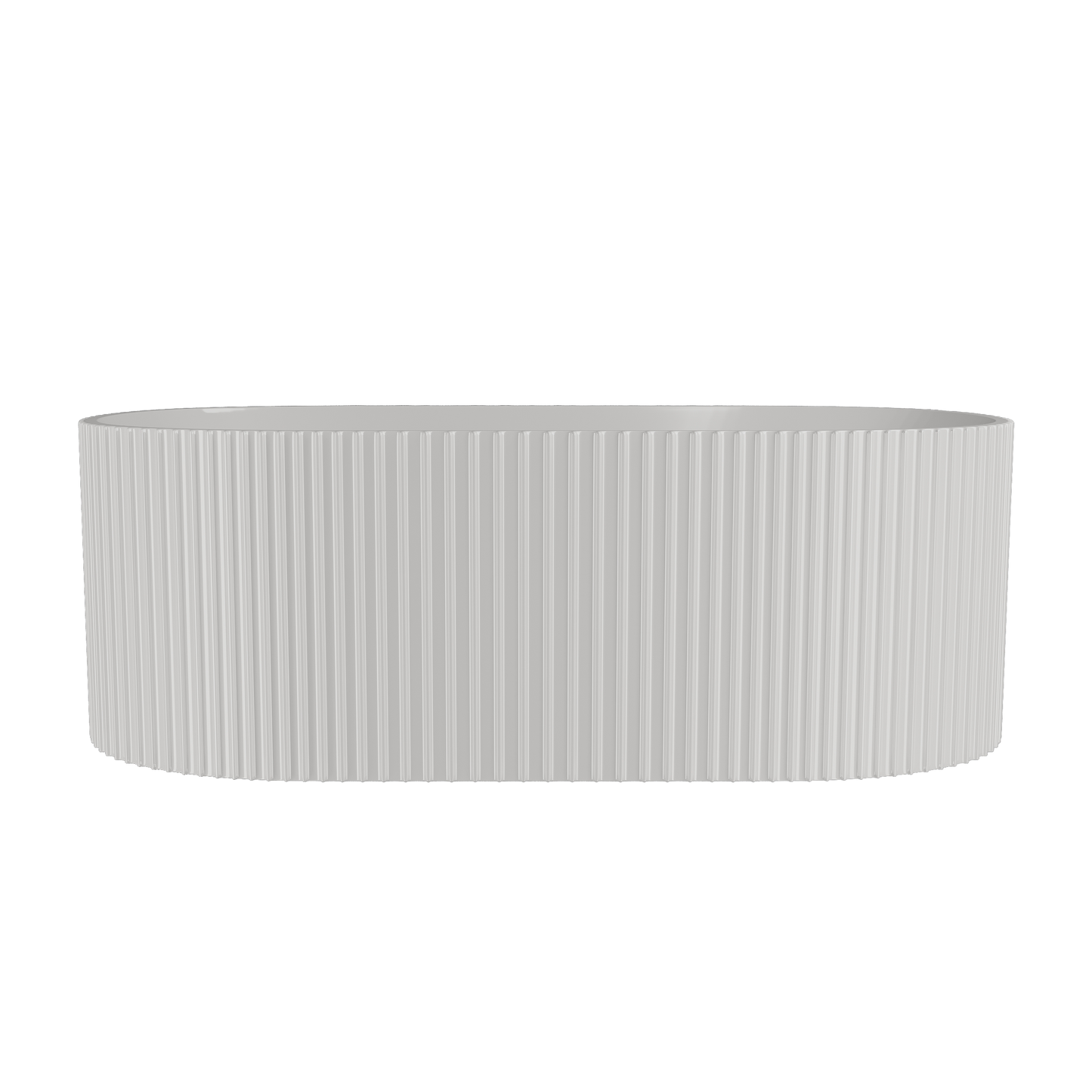 Nuie Fluted Oval Freestanding Bath