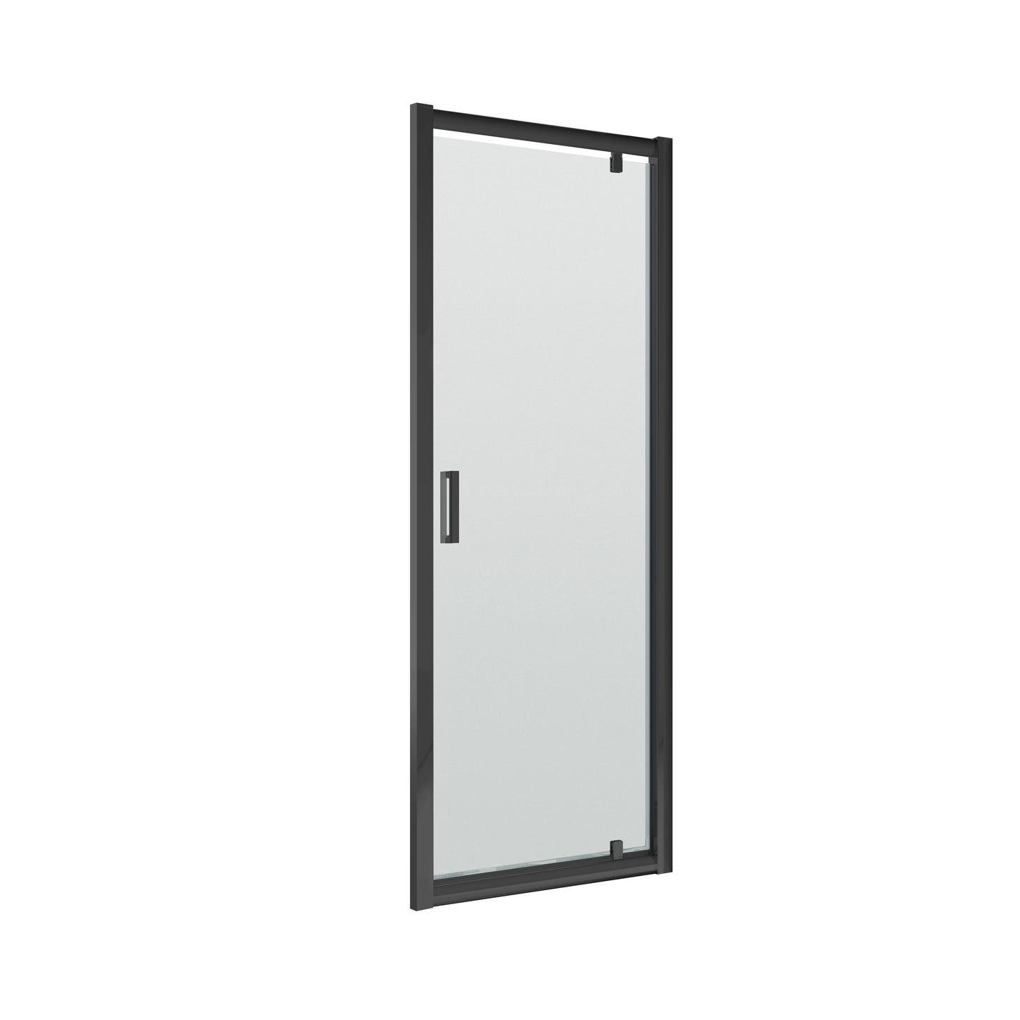 Rene 800mm Profile Pivot Door Matt Black