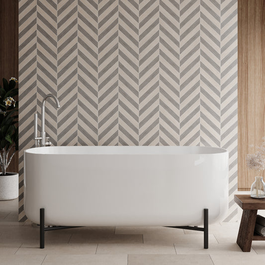 Nuie Elevated Freestanding Bath & Stand