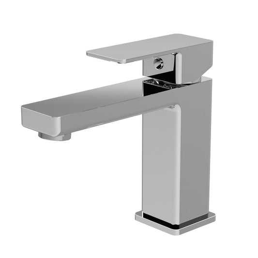Kalk Mono Basin Mixer With Push Button Waste in Multiple Finishes