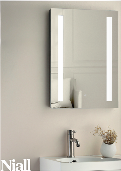 Niall Twin Led Touch Mirror with Demist 500mm x 700mm