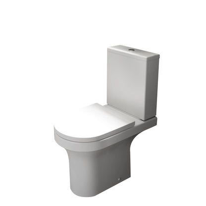 Ozone Rimless Comfort Height Pan with Cistern & Push Button Flush