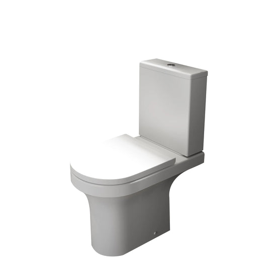 Ozone Rimless Comfort Height Pan with Cistern & Push Button Flush