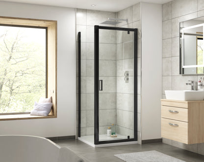 Rene 800mm Side Panel Matt Black